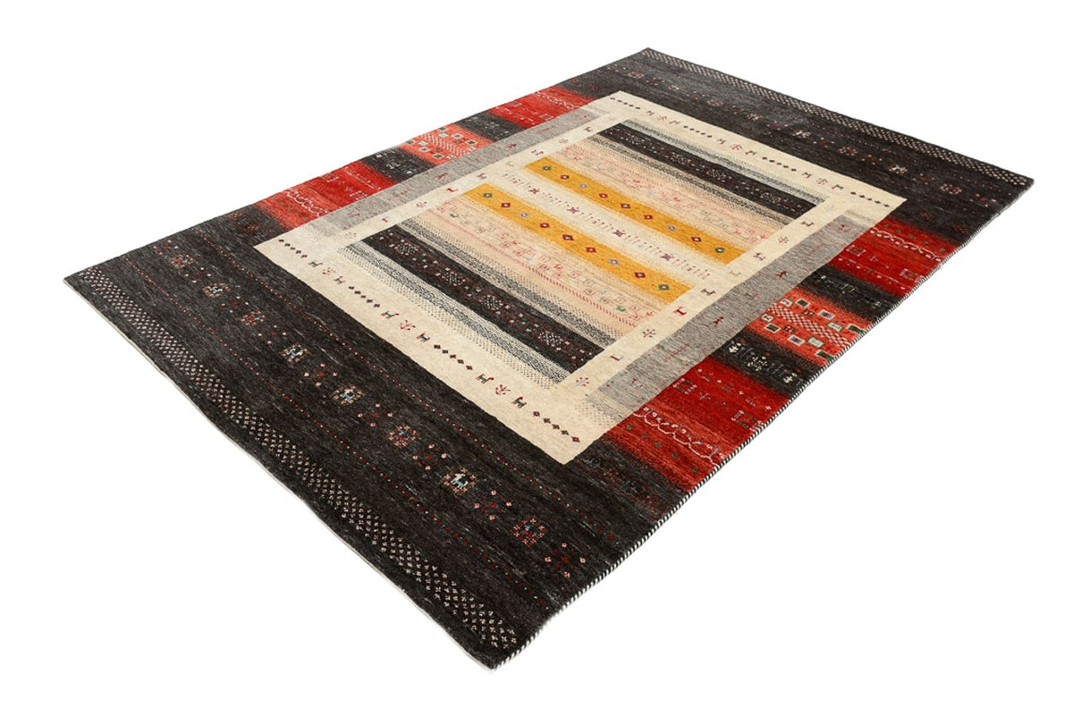Gabbeh Teppich - Loribaft Indus - 240 x 166 cm - mehrfarbig