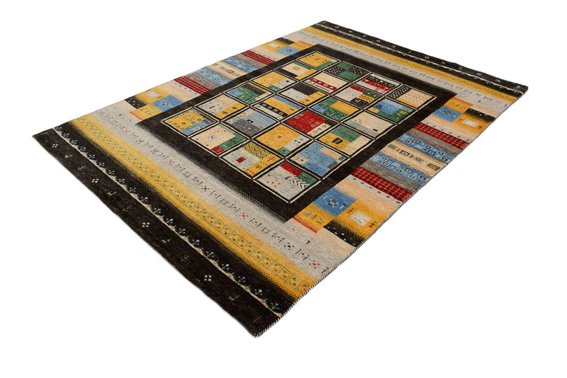 Gabbeh Teppich - Loribaft Indus - 239 x 173 cm - mehrfarbig