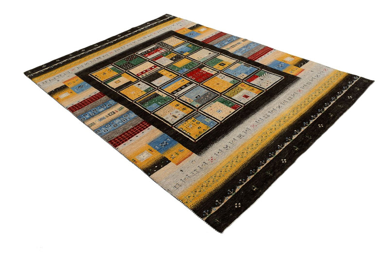 Gabbeh Teppich - Loribaft Indus - 239 x 173 cm - mehrfarbig