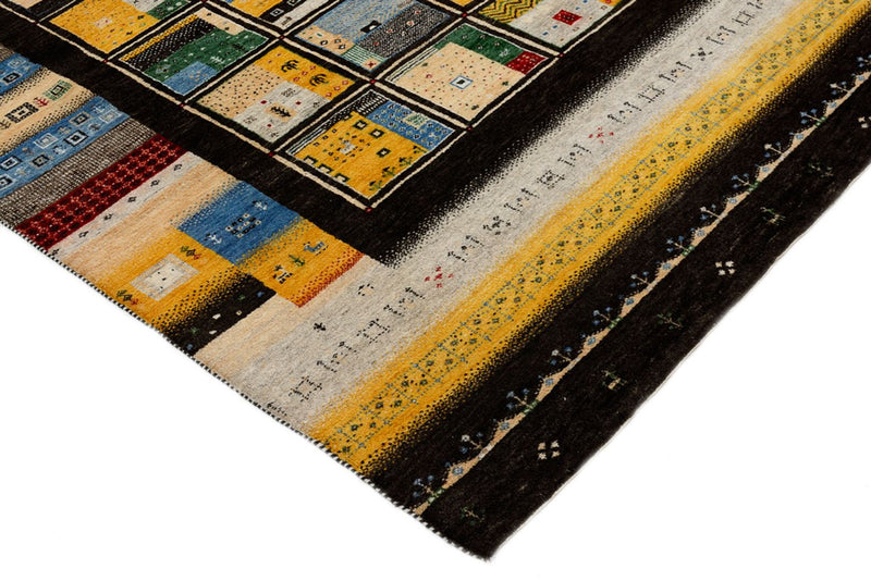 Gabbeh Teppich - Loribaft Indus - 239 x 173 cm - mehrfarbig