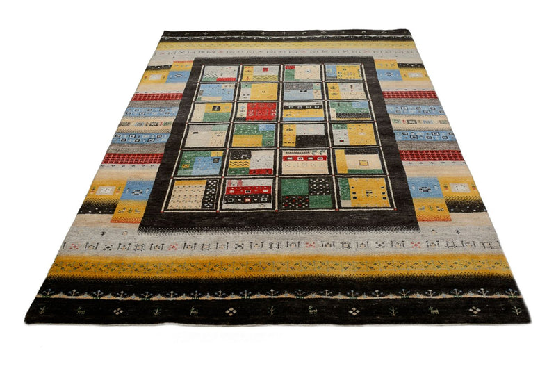 Gabbeh Teppich - Loribaft Indus - 239 x 173 cm - mehrfarbig