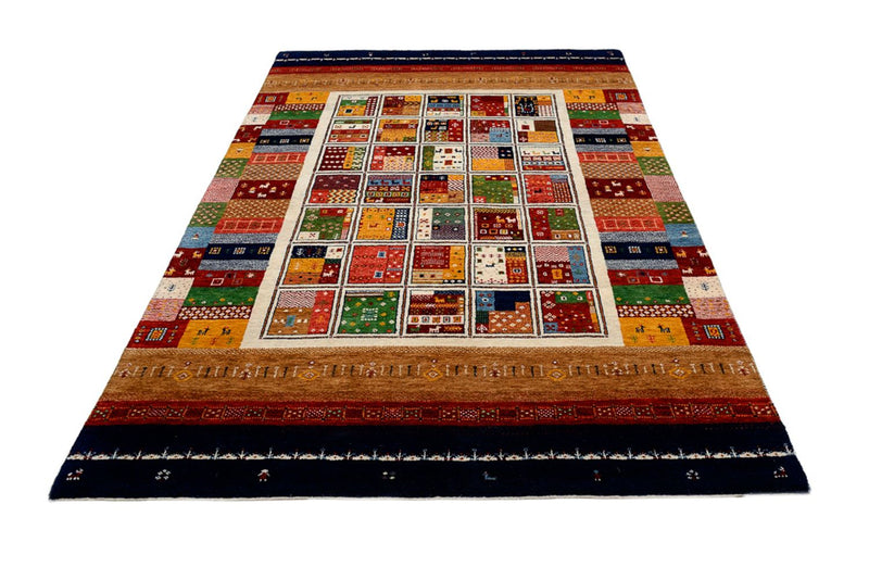 Gabbeh Teppich - Loribaft Indus - 245 x 170 cm - mehrfarbig