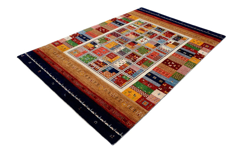 Gabbeh Teppich - Loribaft Indus - 245 x 170 cm - mehrfarbig