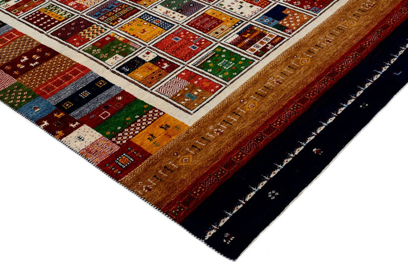 Gabbeh Teppich - Loribaft Indus - 245 x 170 cm - mehrfarbig