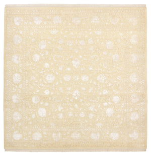 Orientteppich quadratisch  - 253 x 251 cm - hellbeige