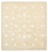 Orientteppich quadratisch  - 206 x 205 cm - hellbeige