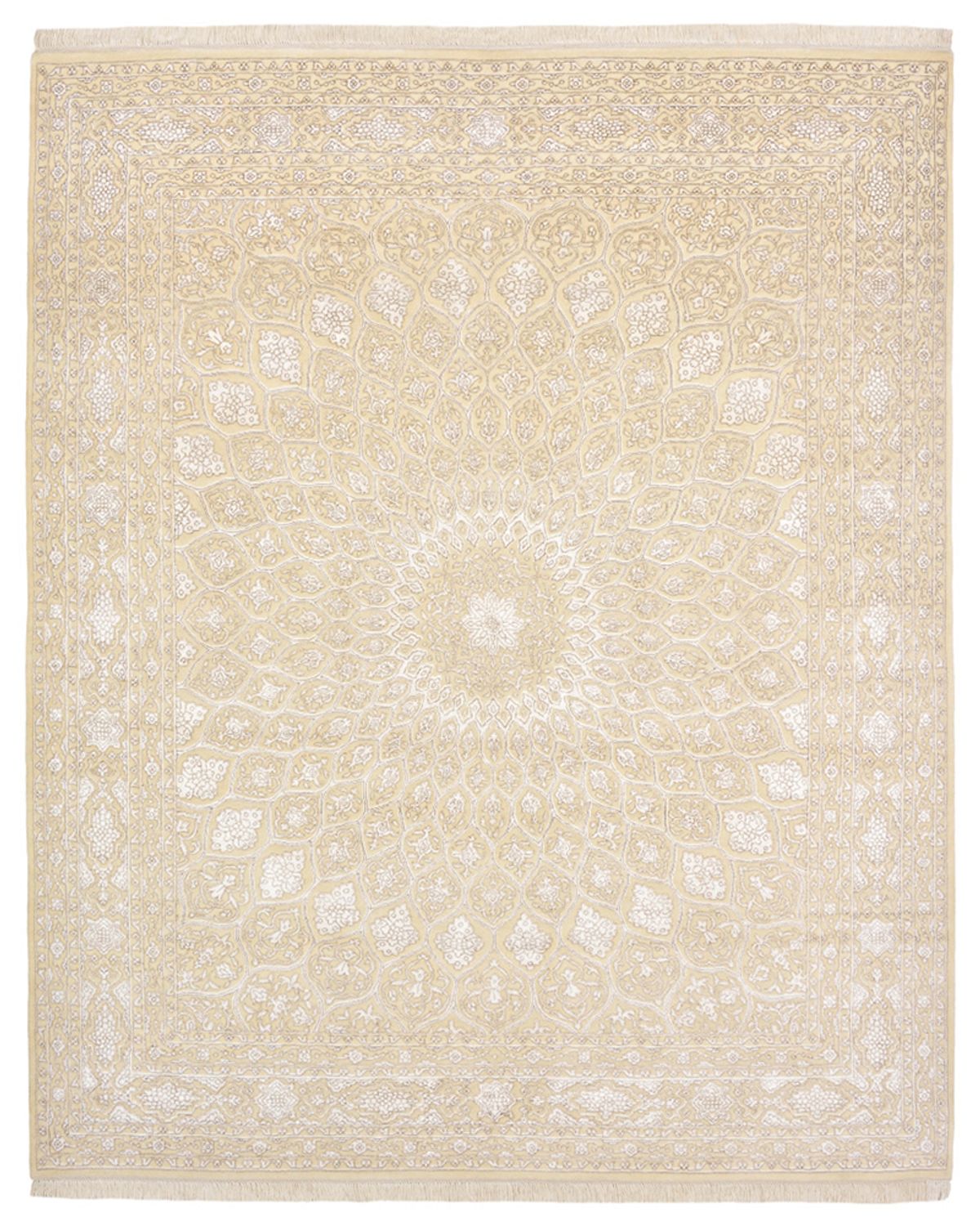 Orientteppich - 249 x 206 cm - dunkelbeige