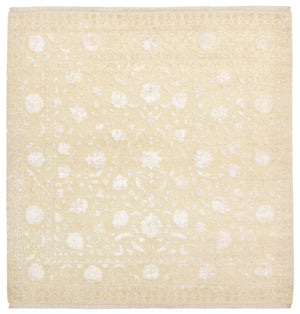 Orientteppich quadratisch  - 255 x 250 cm - hellbeige