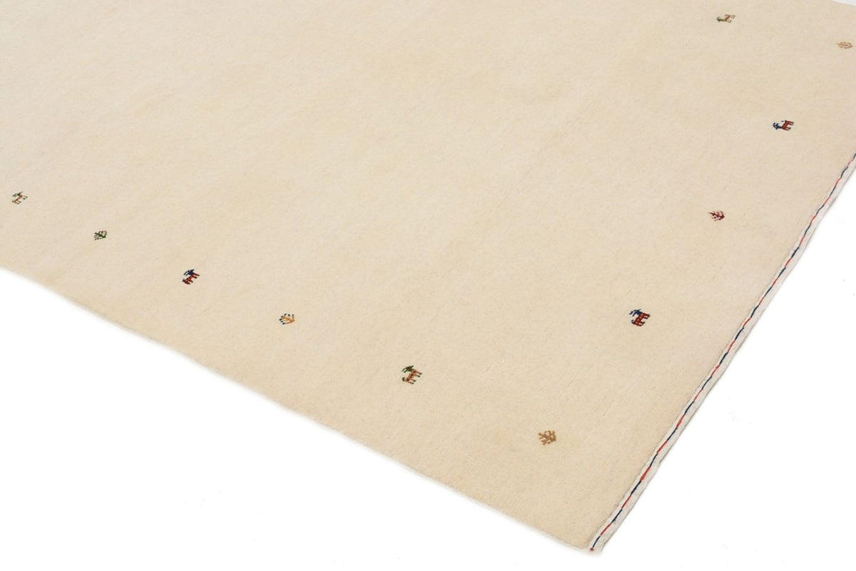 Läufer Gabbeh - Loribaft Indus - 334 x 128 cm - creme