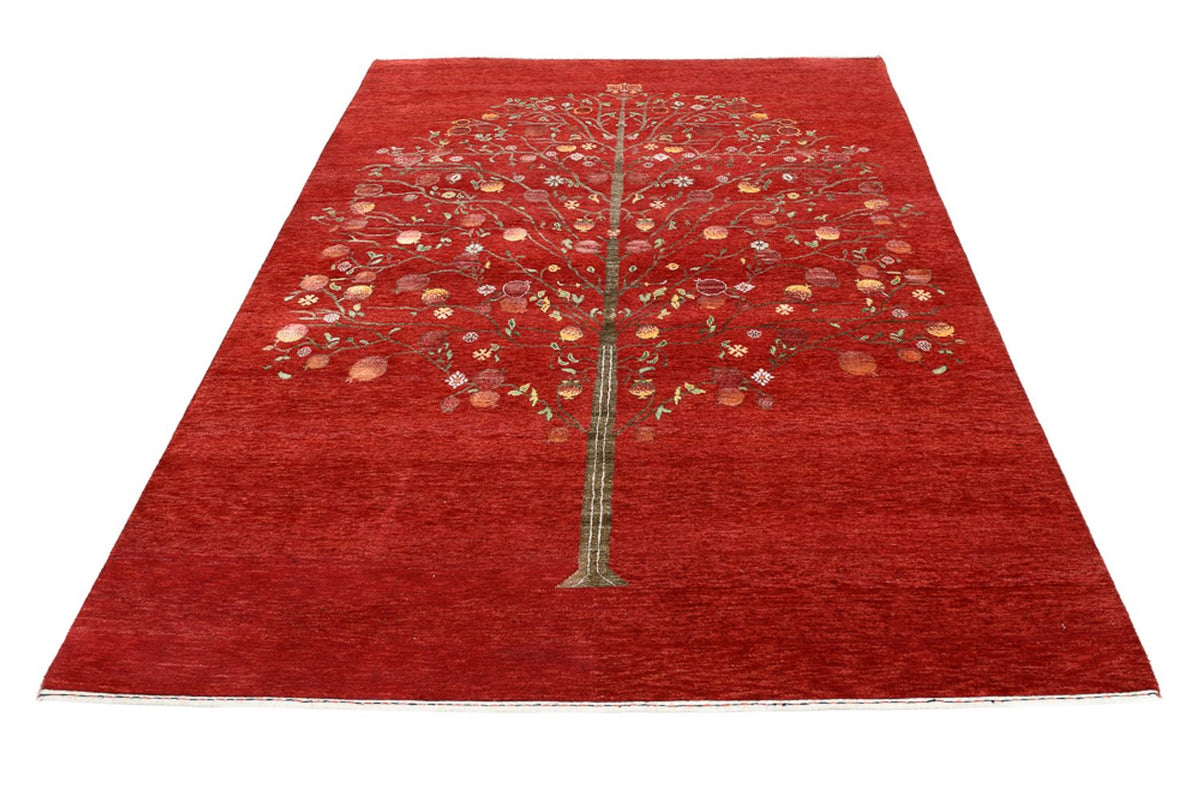 Gabbeh Teppich - Loribaft Indus - 245 x 173 cm - rot