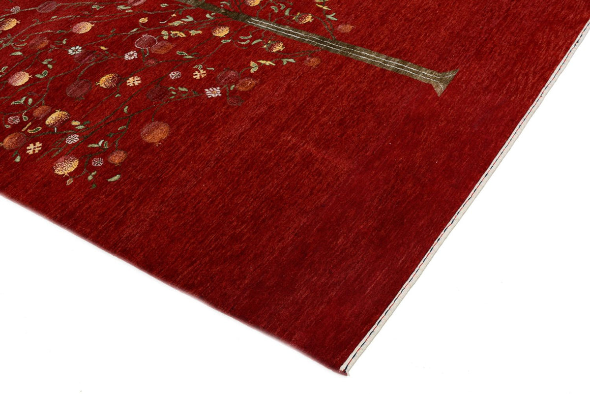 Gabbeh Teppich - Loribaft Indus - 245 x 173 cm - rot