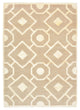 Designer Teppich - 240 x 170 cm - dunkelbeige