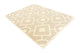Designer Teppich - 240 x 170 cm - dunkelbeige