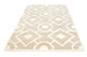 Designer Teppich - 240 x 170 cm - dunkelbeige