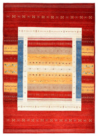 Gabbeh Teppich - Loribaft Indus - 349 x 248 cm - mehrfarbig