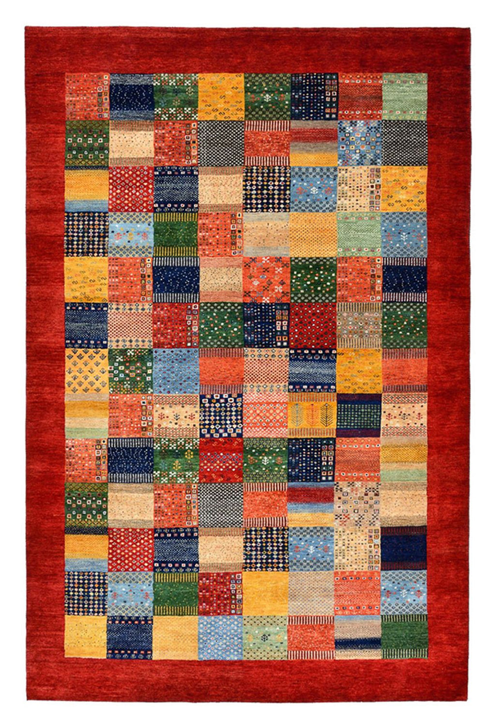 Gabbeh Teppich - Loribaft Indus - 302 x 200 cm - mehrfarbig
