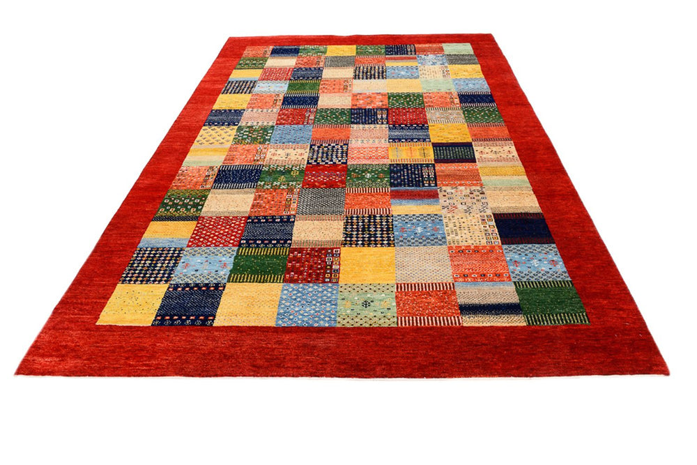 Gabbeh Teppich - Loribaft Indus - 302 x 200 cm - mehrfarbig