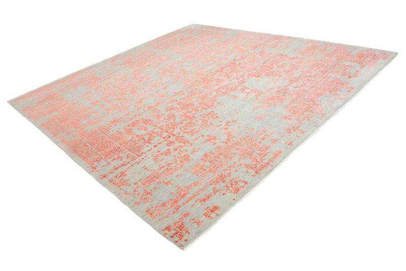 Designer Teppich quadratisch  - 254 x 251 cm - orange