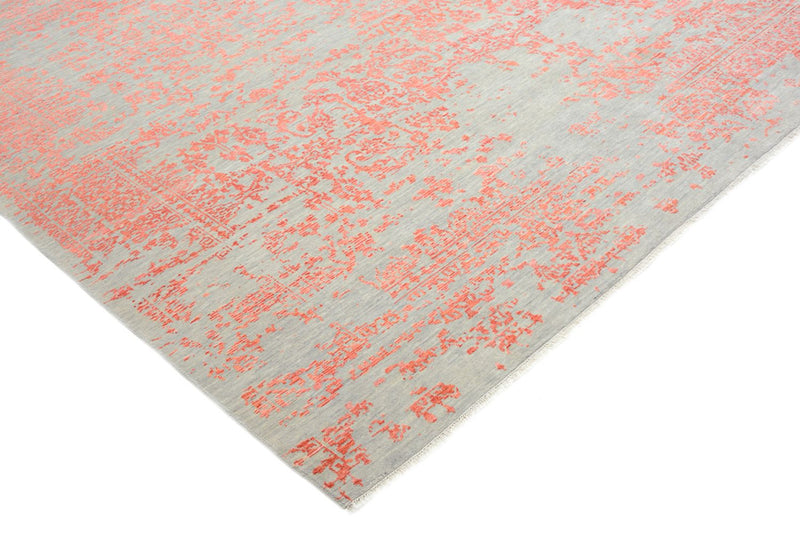 Designer Teppich quadratisch  - 254 x 251 cm - orange