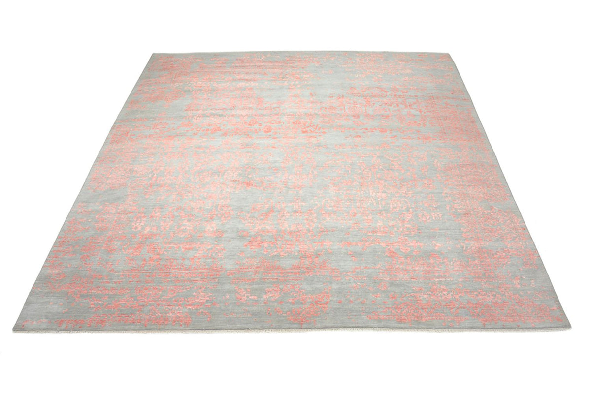 Designer Teppich quadratisch  - 254 x 251 cm - orange