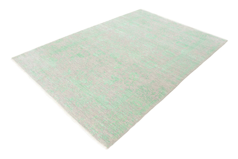 Designer Teppich - 244 x 171 cm - hellgrün