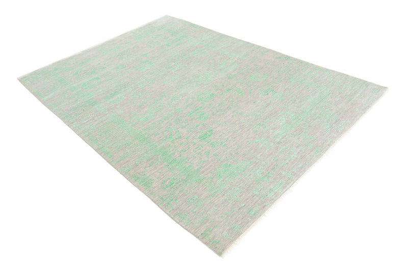 Designer Teppich - 244 x 171 cm - hellgrün