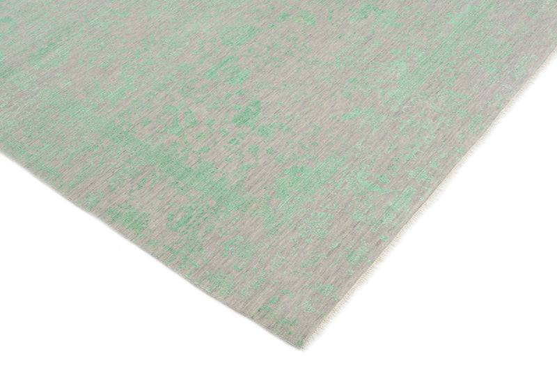 Designer Teppich - 244 x 171 cm - hellgrün