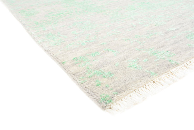 Designer Teppich - 244 x 171 cm - hellgrün