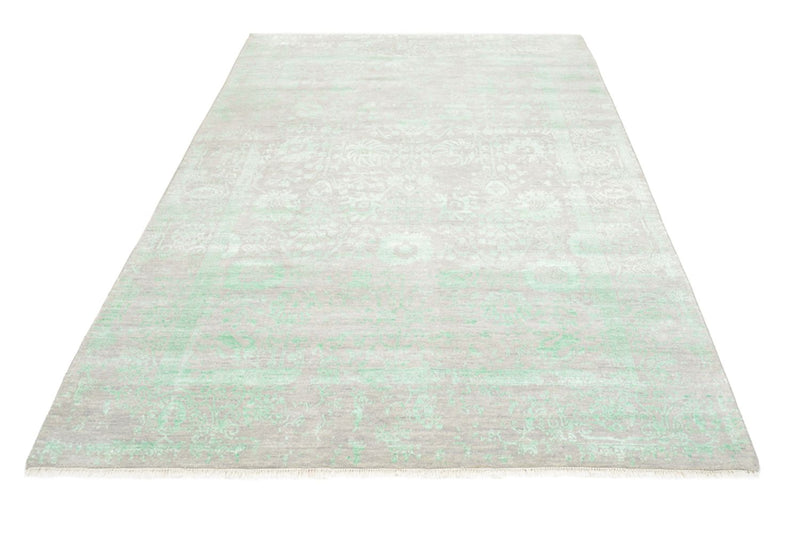 Designer Teppich - 244 x 171 cm - hellgrün