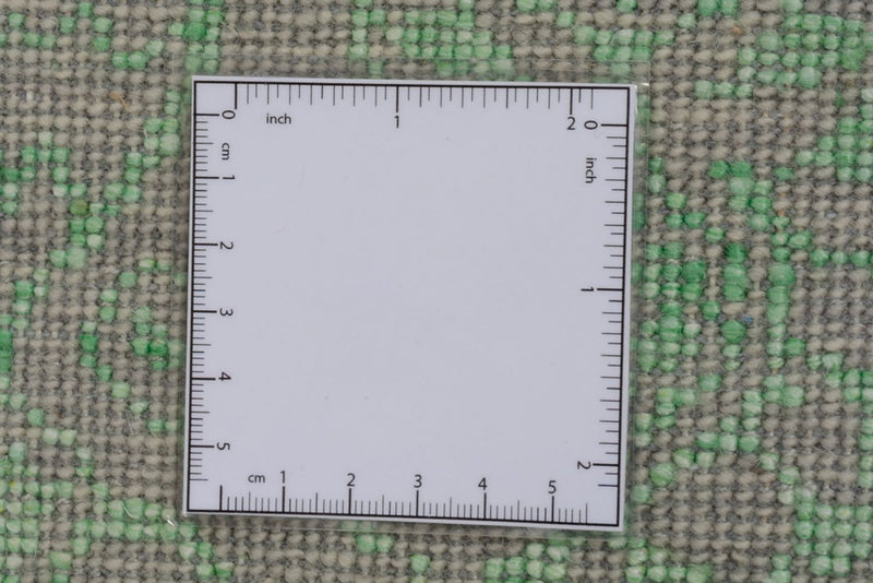 Designer Teppich - 244 x 171 cm - hellgrün