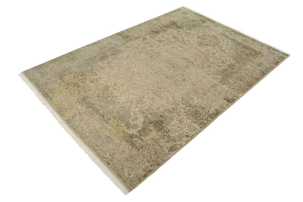 Designer Teppich - 199 x 139 cm - sand