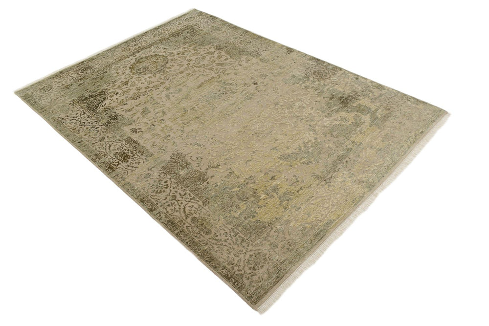 Designer Teppich - 199 x 139 cm - sand