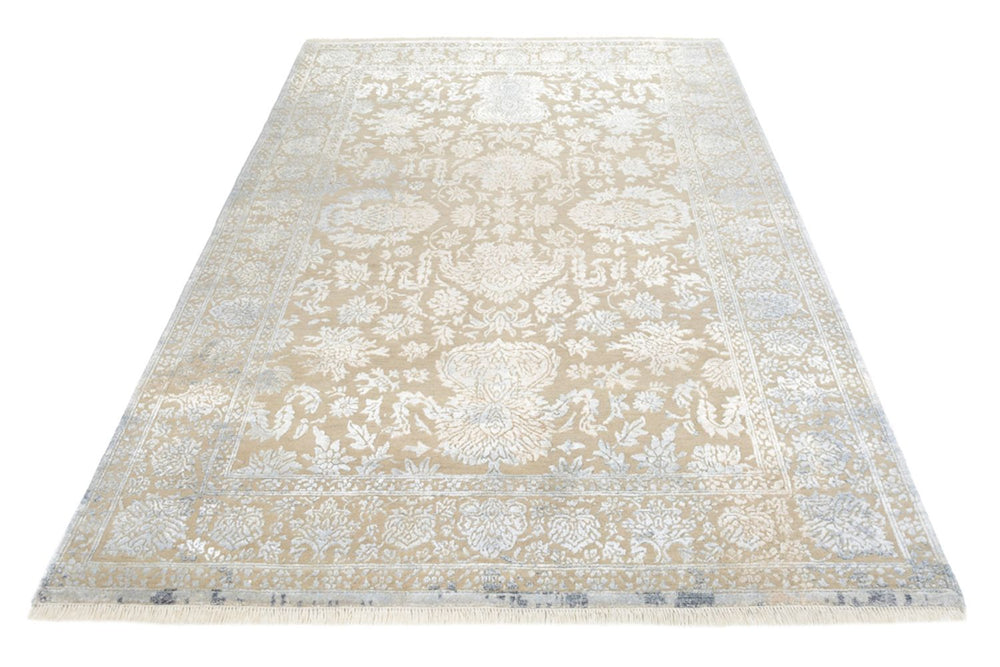 Designer Teppich - 243 x 166 cm - hellbeige