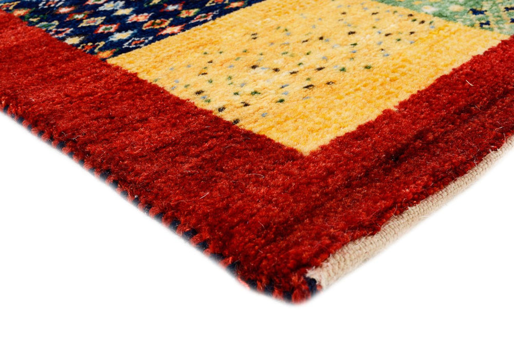 Gabbeh Teppich - Loribaft Indus - 89 x 64 cm - mehrfarbig