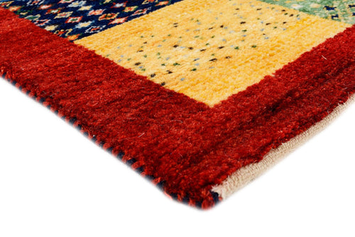 Gabbeh Teppich - Loribaft Indus - 89 x 64 cm - mehrfarbig