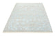 Designer Teppich - 194 x 149 cm - hellgrau