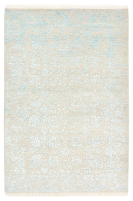 Designer Teppich - 178 x 122 cm - grau