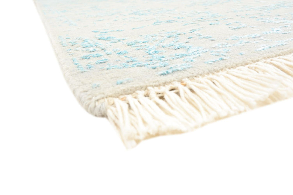 Designer Teppich - 178 x 122 cm - grau