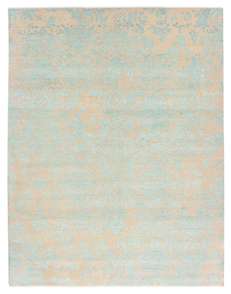 Designer Teppich - 309 x 244 cm - aqua