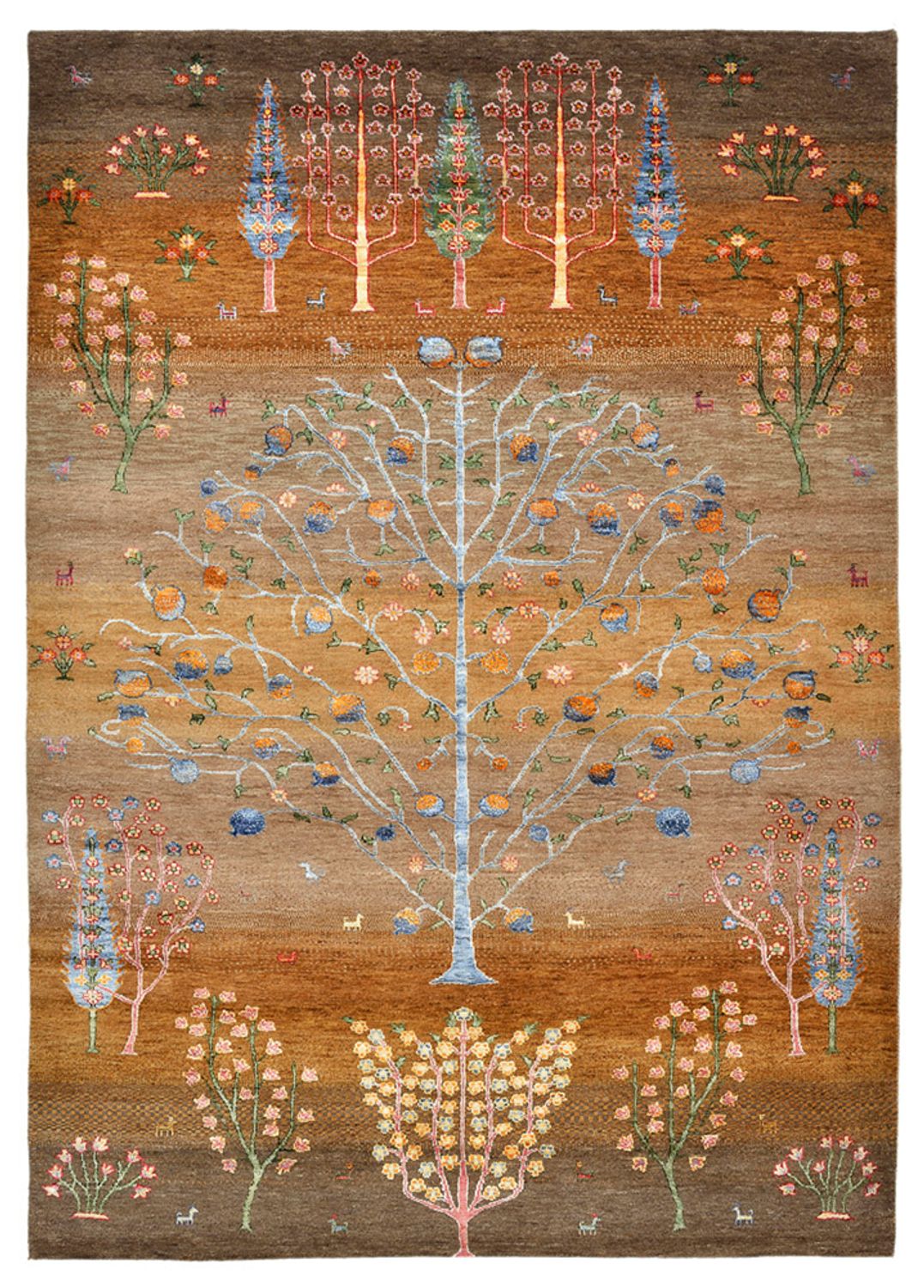 Gabbeh Teppich - Loribaft Indus - 244 x 174 cm - mehrfarbig