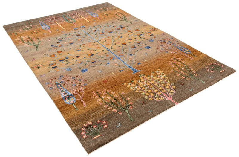 Gabbeh Teppich - Loribaft Indus - 244 x 174 cm - mehrfarbig