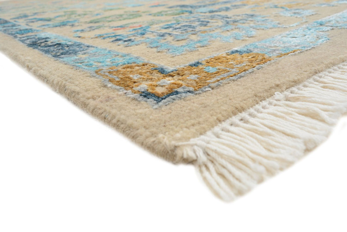 Designer Teppich - 234 x 175 cm - dunkelbeige