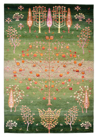 Gabbeh Teppich - Loribaft Indus - 246 x 171 cm - mehrfarbig