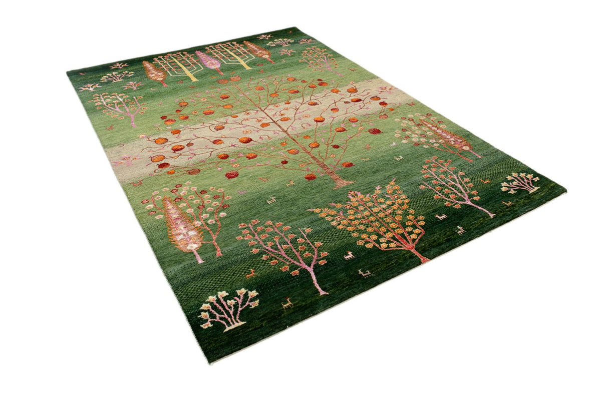 Gabbeh Teppich - Loribaft Indus - 246 x 171 cm - mehrfarbig