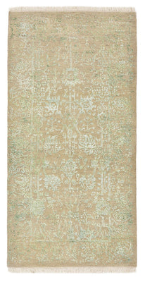 Designer Teppich - 139 x 71 cm - sand