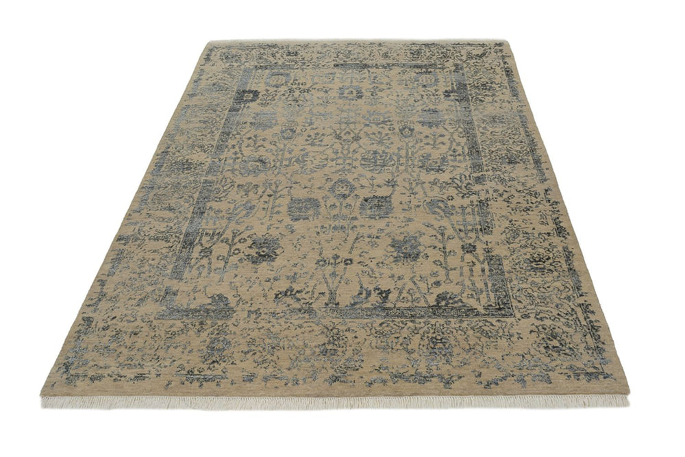 Designer Teppich - 184 x 151 cm - sand