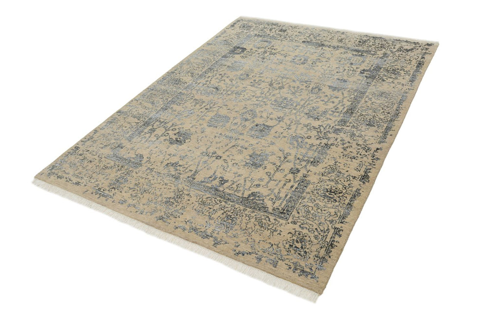 Designer Teppich - 184 x 151 cm - sand