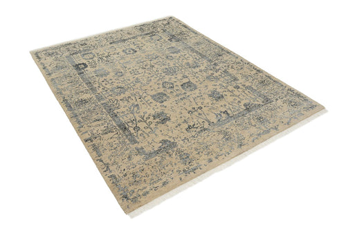 Designer Teppich - 184 x 151 cm - sand