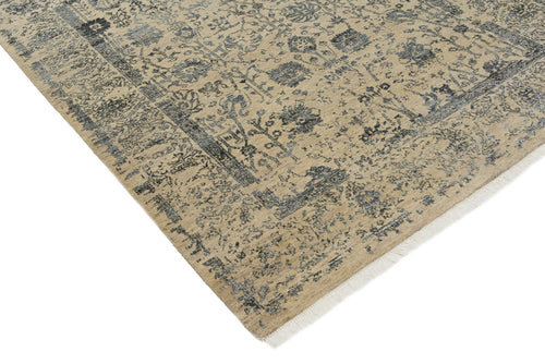 Designer Teppich - 184 x 151 cm - sand