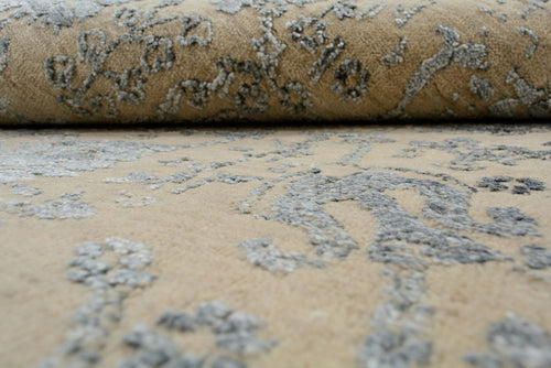 Designer Teppich - 184 x 151 cm - sand